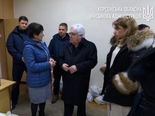 Представники ООН відвідали херсонські "Пункти Незламності"