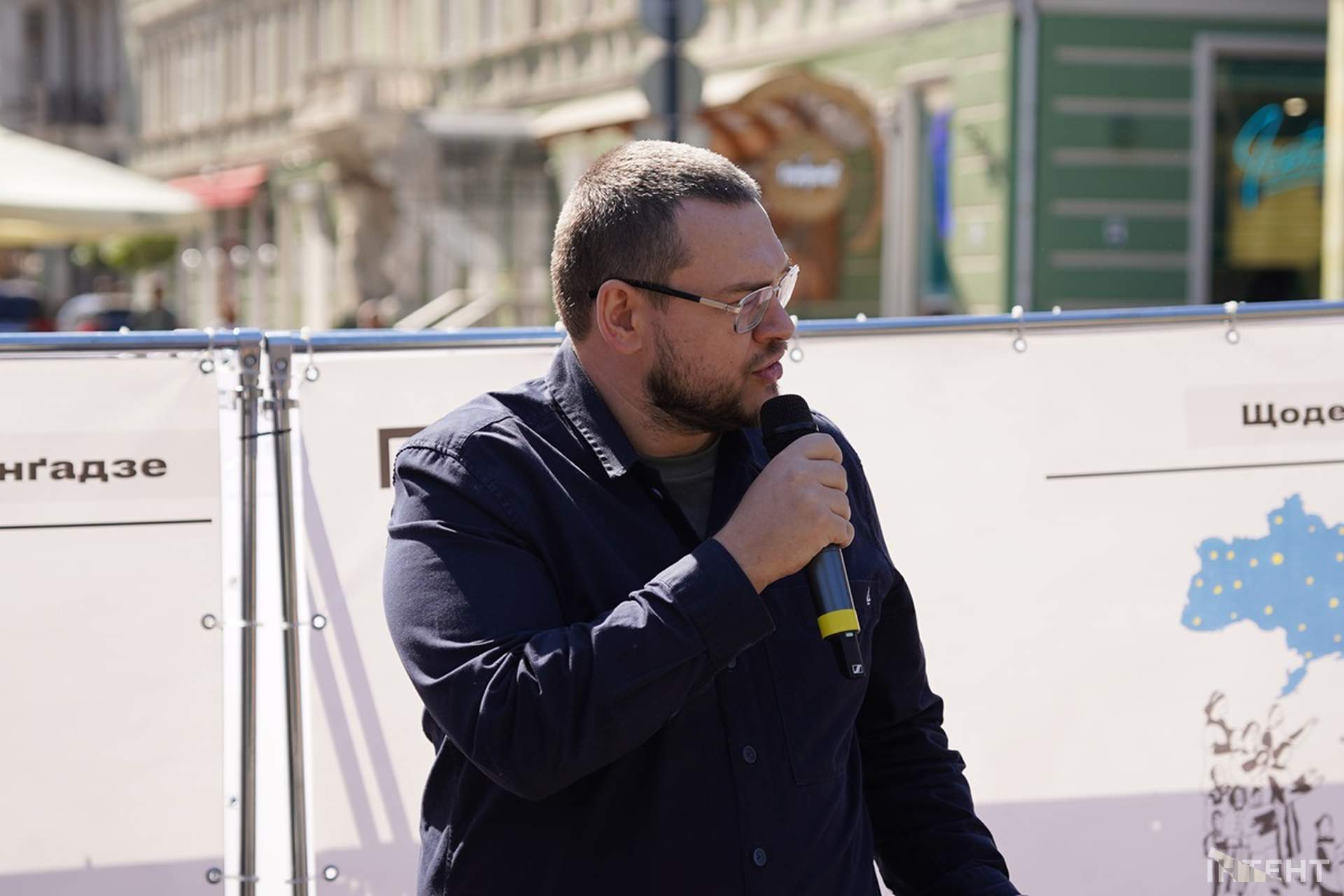 В центрі Одеси відкрили щоденник Ґонґадзе