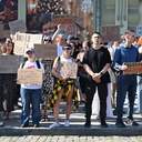 Одесити долучилися до всеукраїнської хвилі протестів на підтримку звільненого міністра оборони