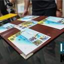 В Одесі на погашення марки з песиком Патроном завітав його двоюрідний дядько