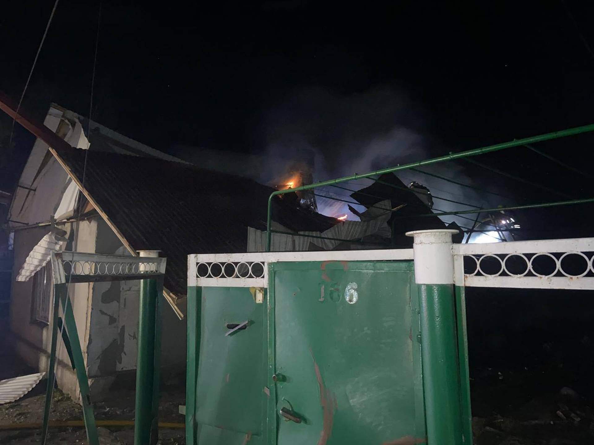 Вночі на Одещині під удар потрапили приватні будинки