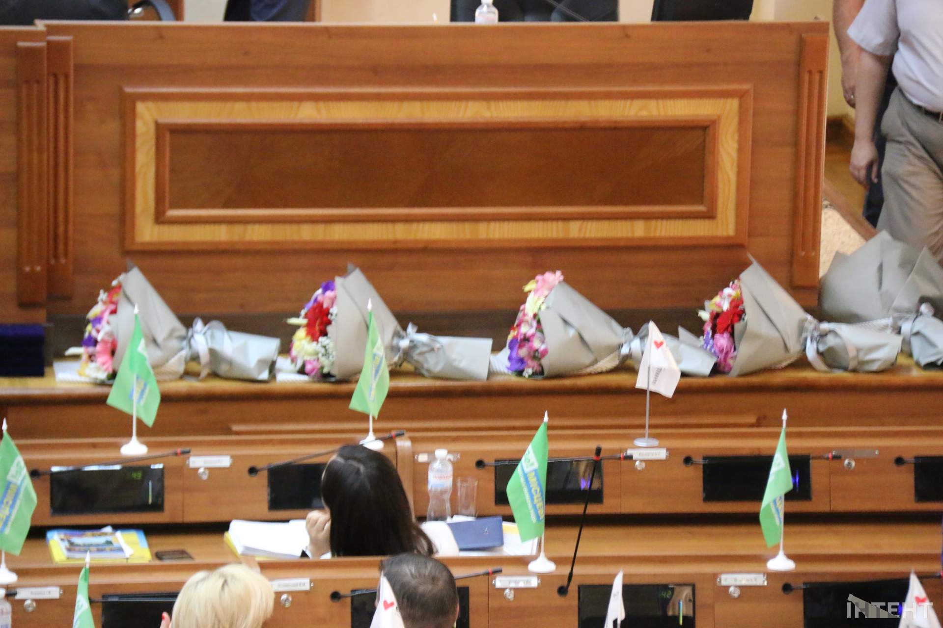 Кадри з сьомого пленарного засідання Одеської обласної ради