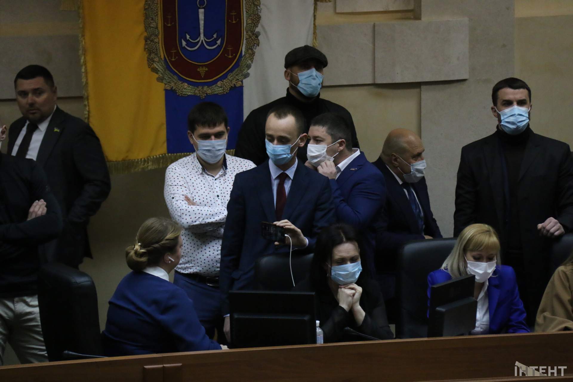 Перша сесія нової Одеської обласної ради в кадрах