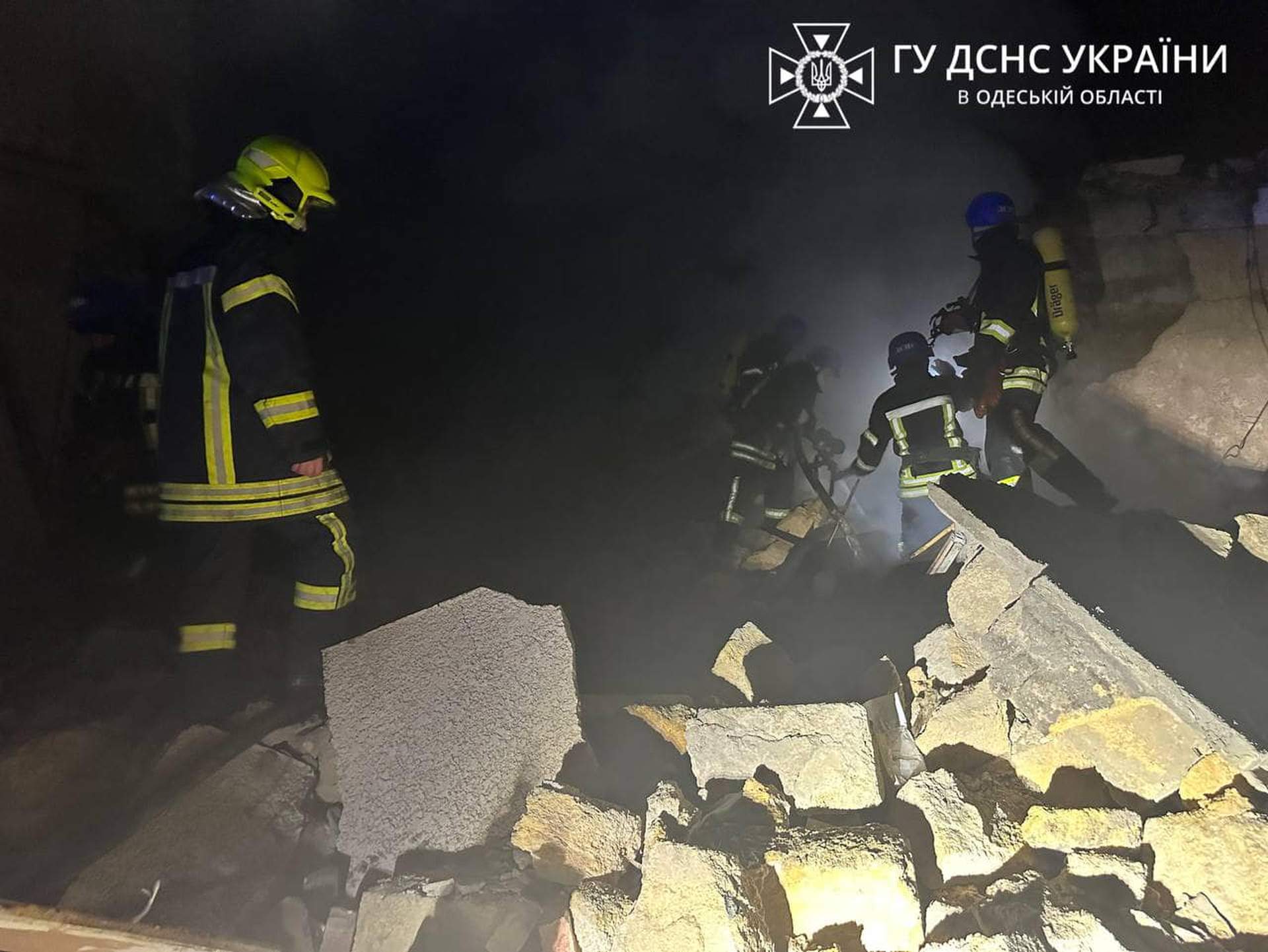Військові показали наслідки нічної атаки на Одещину