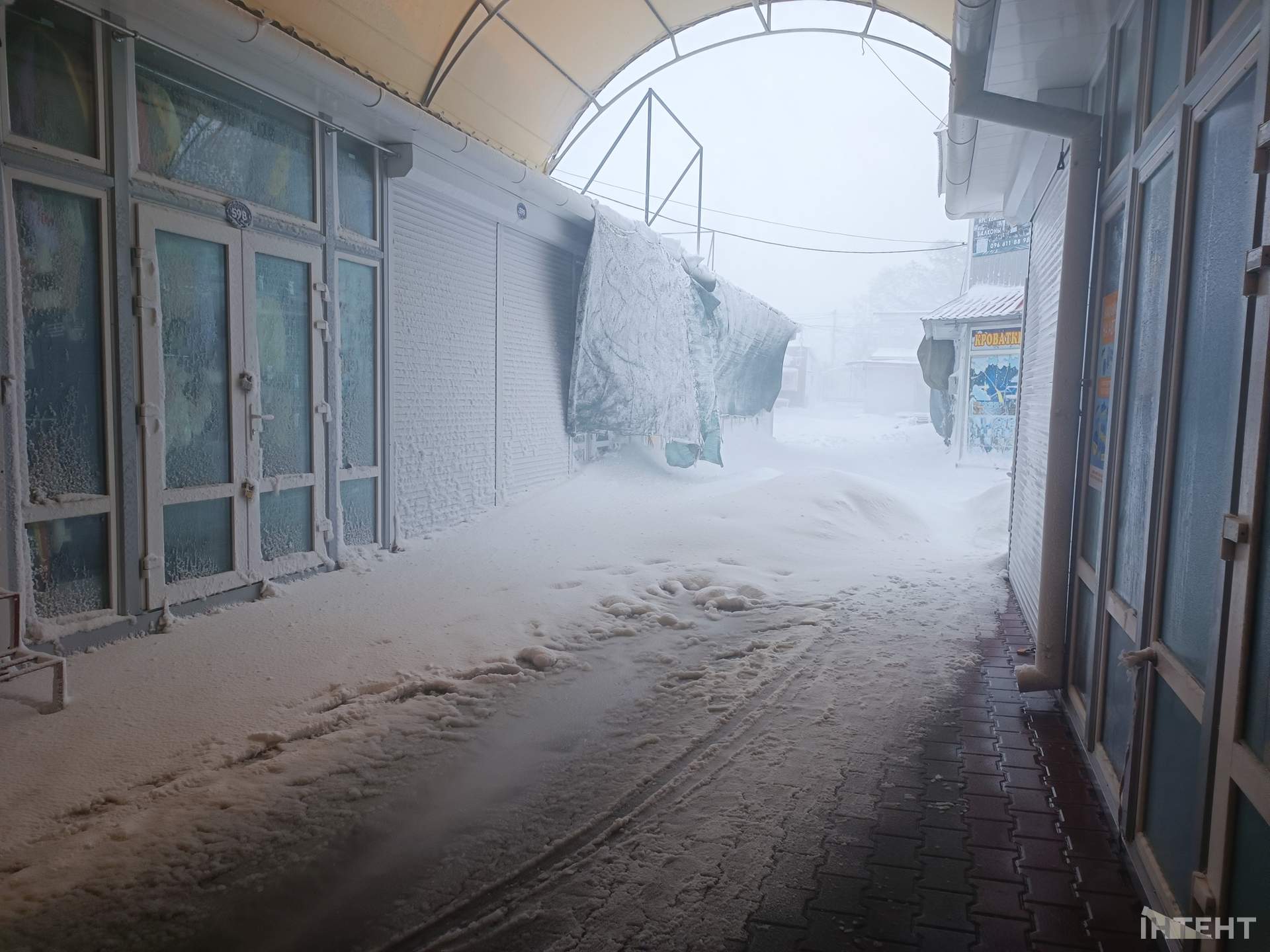 Кореспондентка Інтента прогулялася засніженим Ізмаїлом