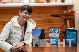 Авторка Інтенту презентувала свої книги в одеській Книгарні-Кав'ярні