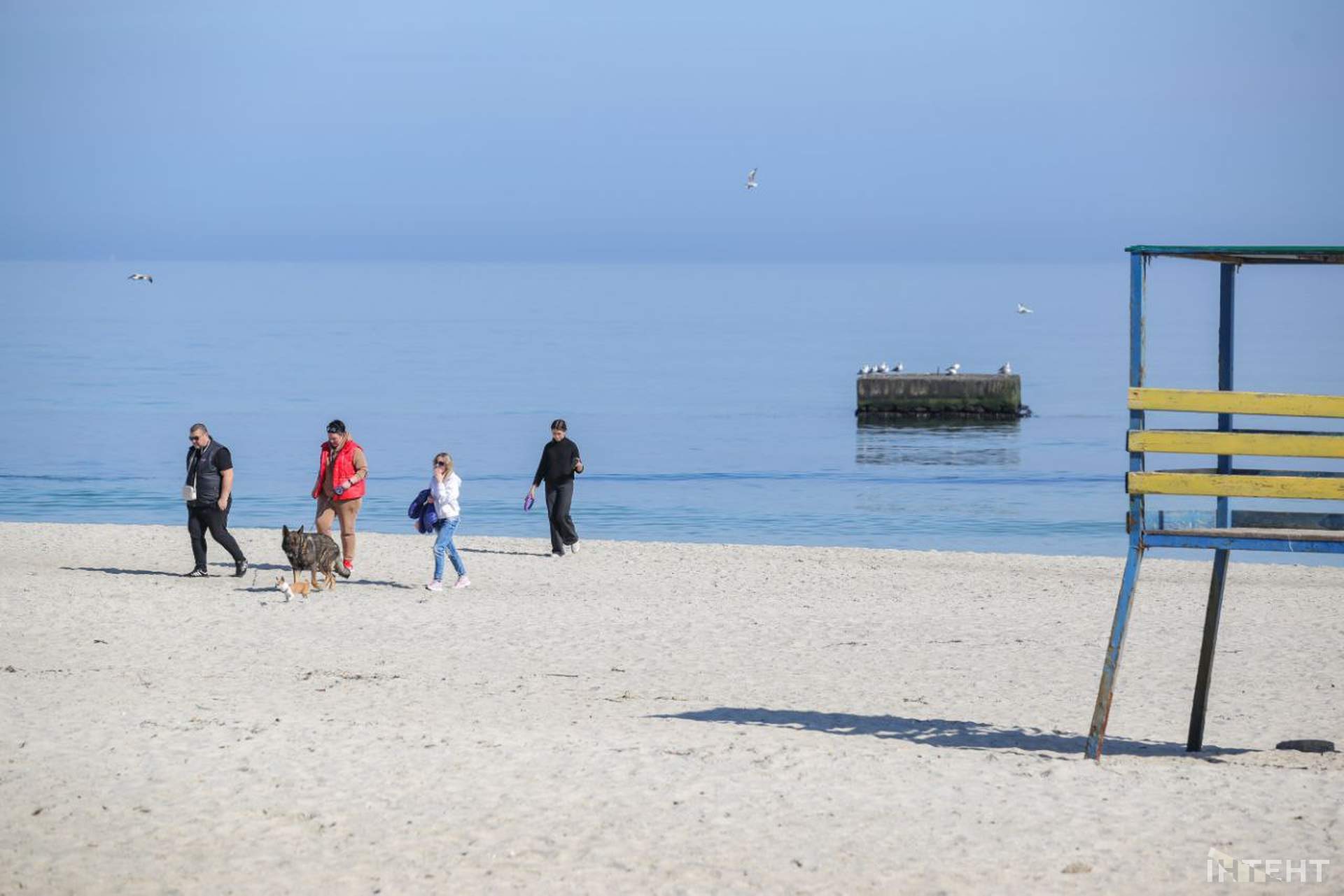 На одеські пляжі прийшла друга воєнна весна