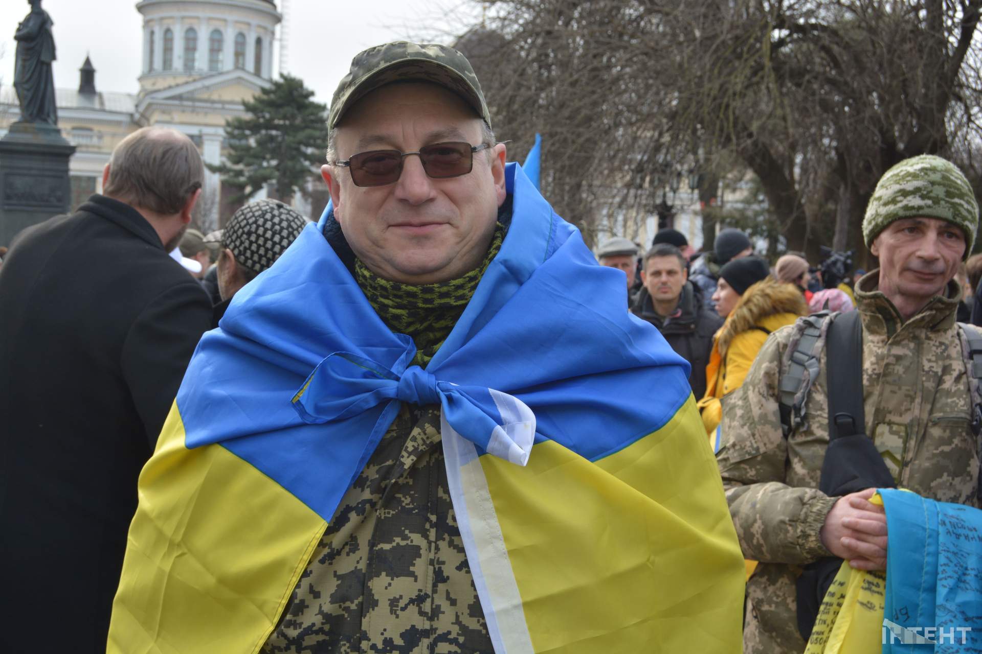 Світлини ІзбірКому з Маршу Єдності та мітингу в центрі Одеси