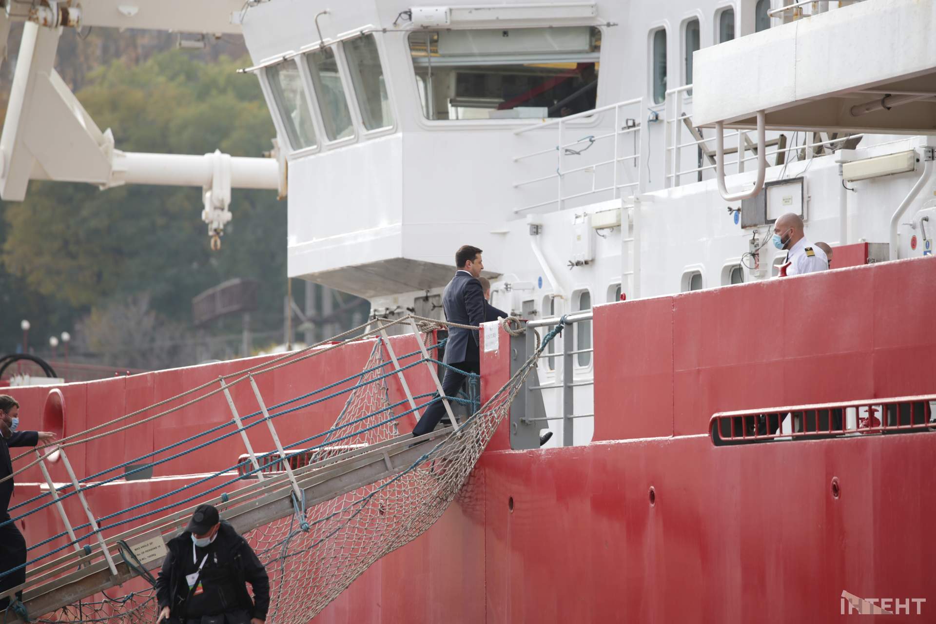 Візит Володимира Зеленського до Одеси
