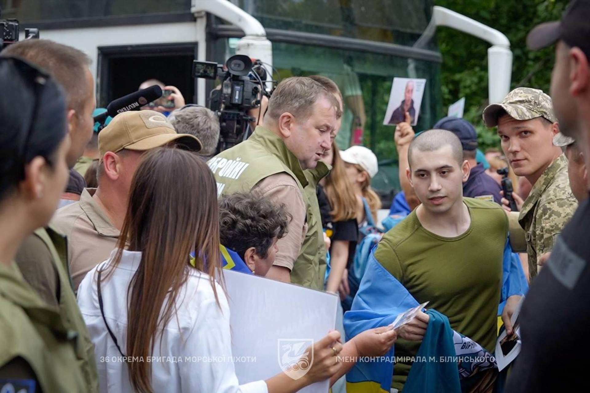 З полону повернули миколаївських морпіхів 36-ї бригади