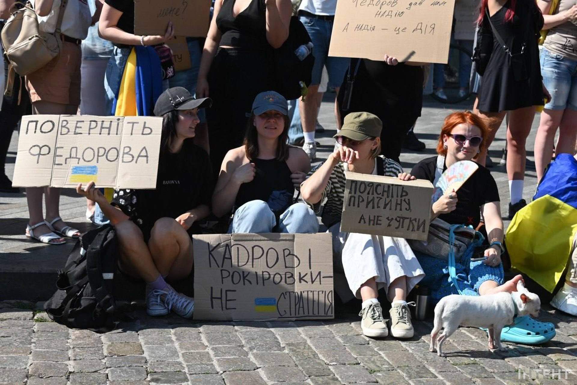 Одесити долучилися до всеукраїнської хвилі протестів на підтримку звільненого міністра оборони