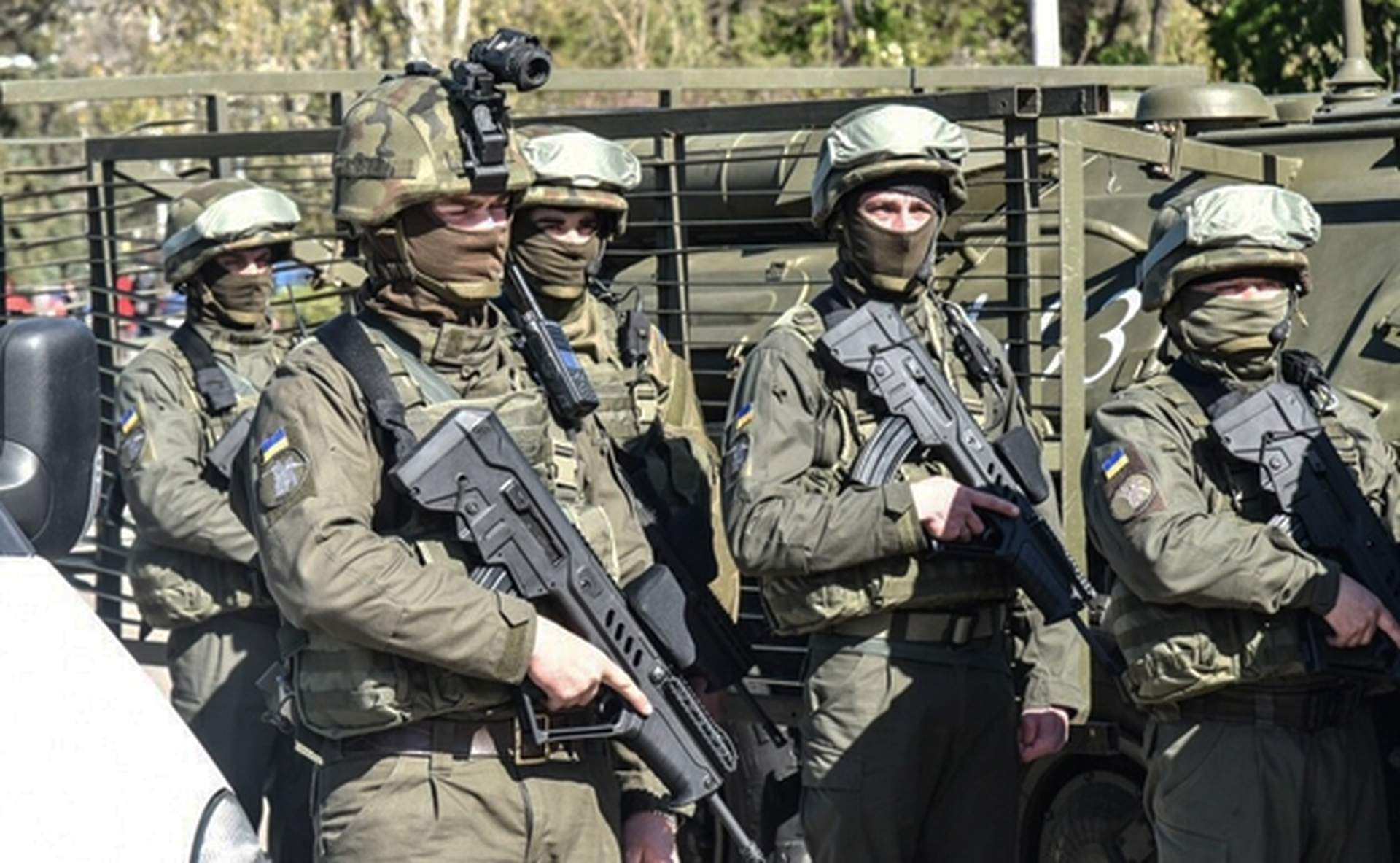 Как в Одессе прошел строевой смотр в преддверии мая