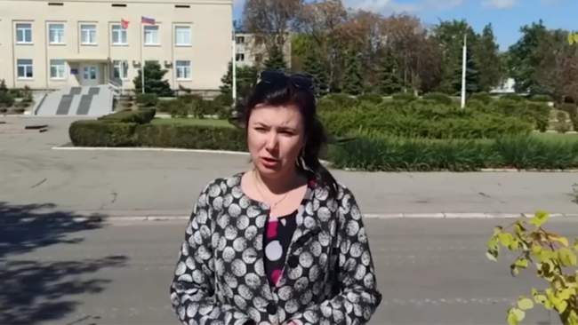 Анжеліка Осадча, колаборантка. ФОТО: vgoru.org