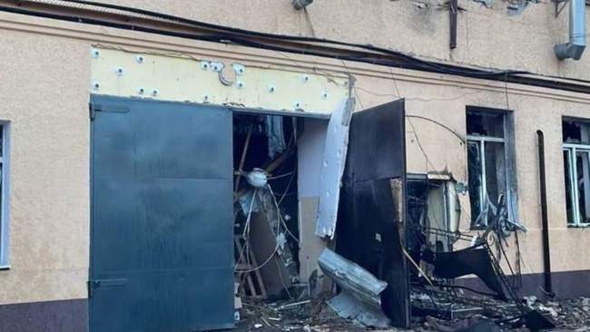 Наслідки атаки. ФОТО: Одеська ОВА