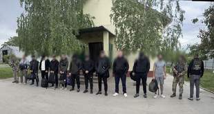 Прикордонники затримали одразу 11 чоловіків на Одещині