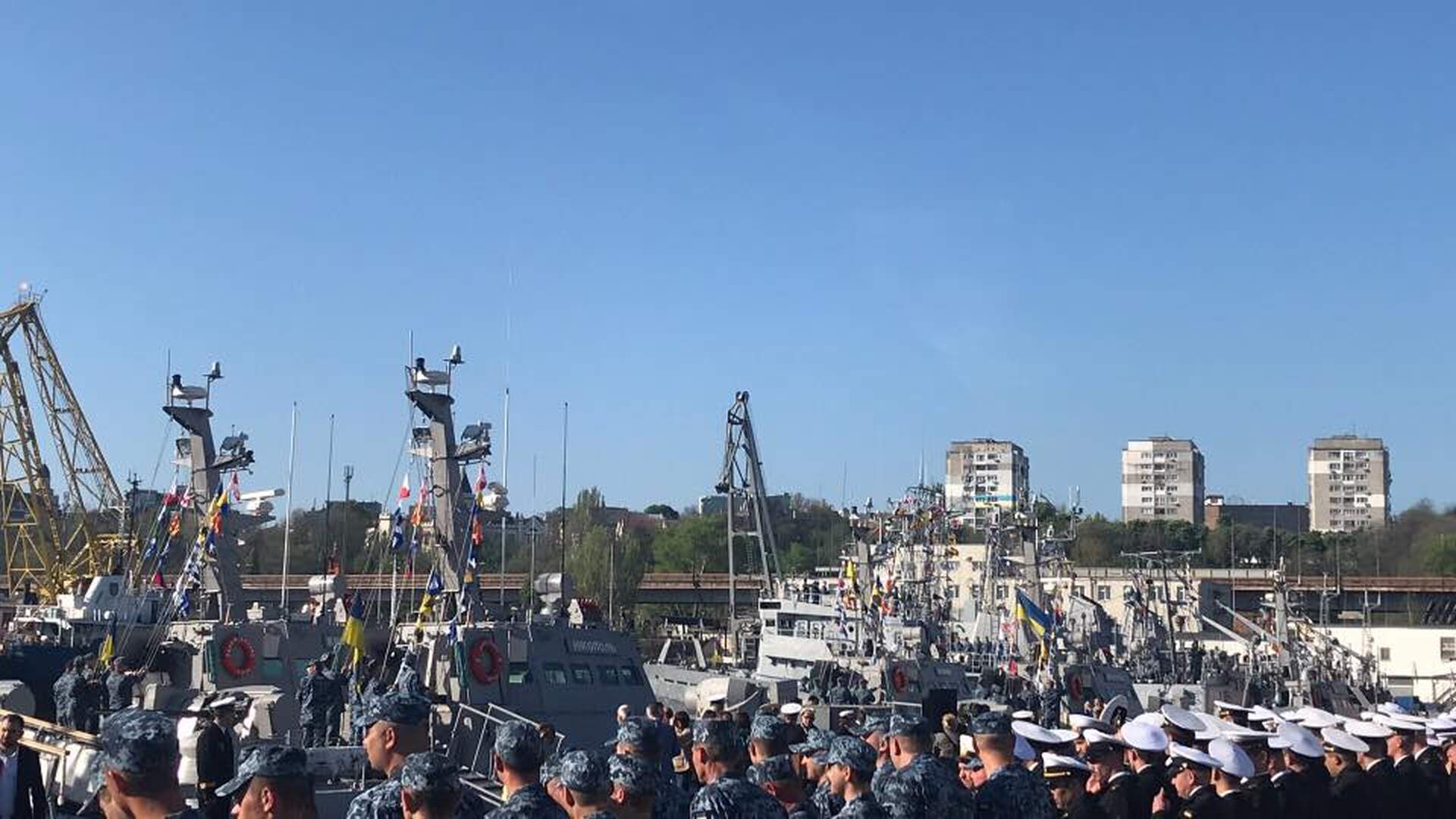 В Одесі відзначили сторіччя підняття українського прапора над Чорноморським флотом