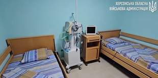 В одном из медучреждений Херсона появилось укрытие с палатами для больных