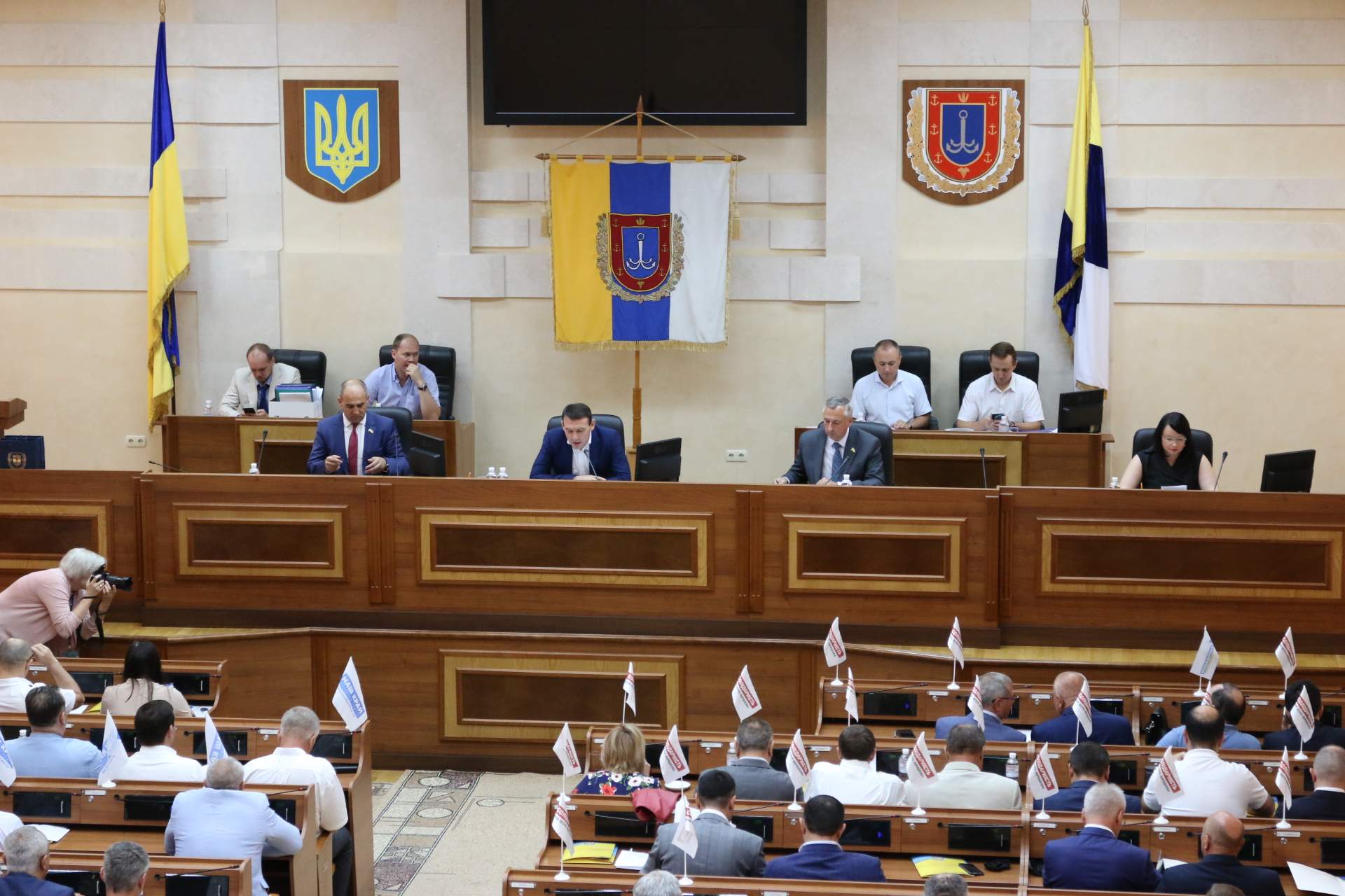 Как проходила сессия Одесского областного совета