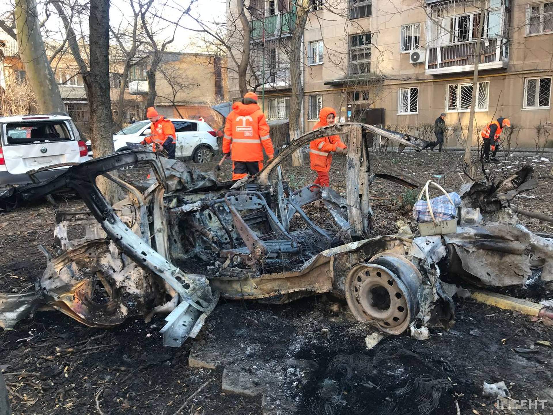 Наслідки нічної атаки Одещини у світлинах