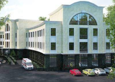 Дорога к построенной бизнесменом больнице "скорой помощи" обойдется бюджету в 30 миллионов