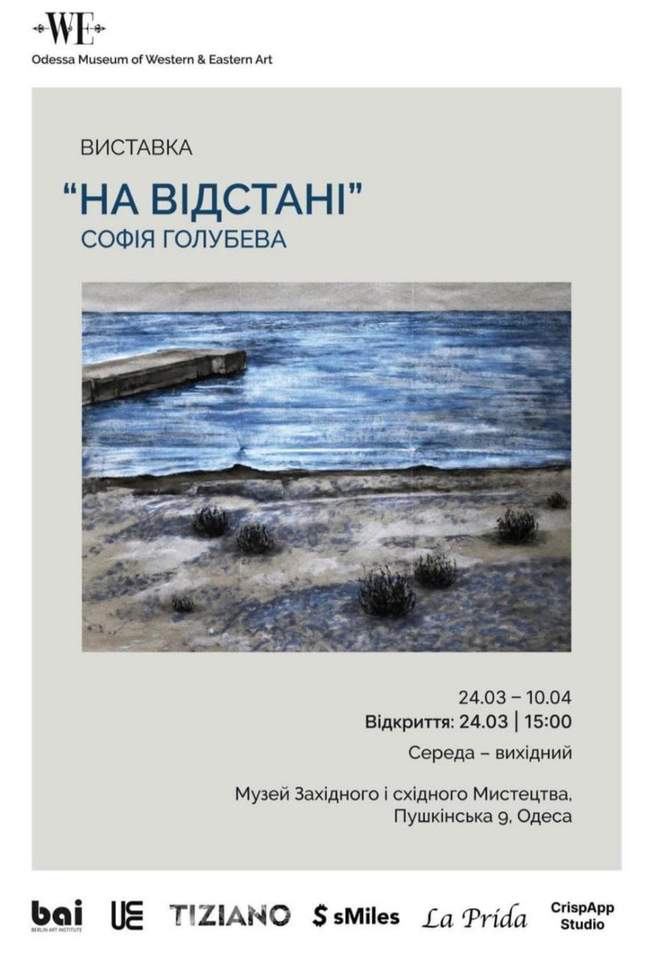 Виставковий проєкт Софії Голубевої "На відстані"
