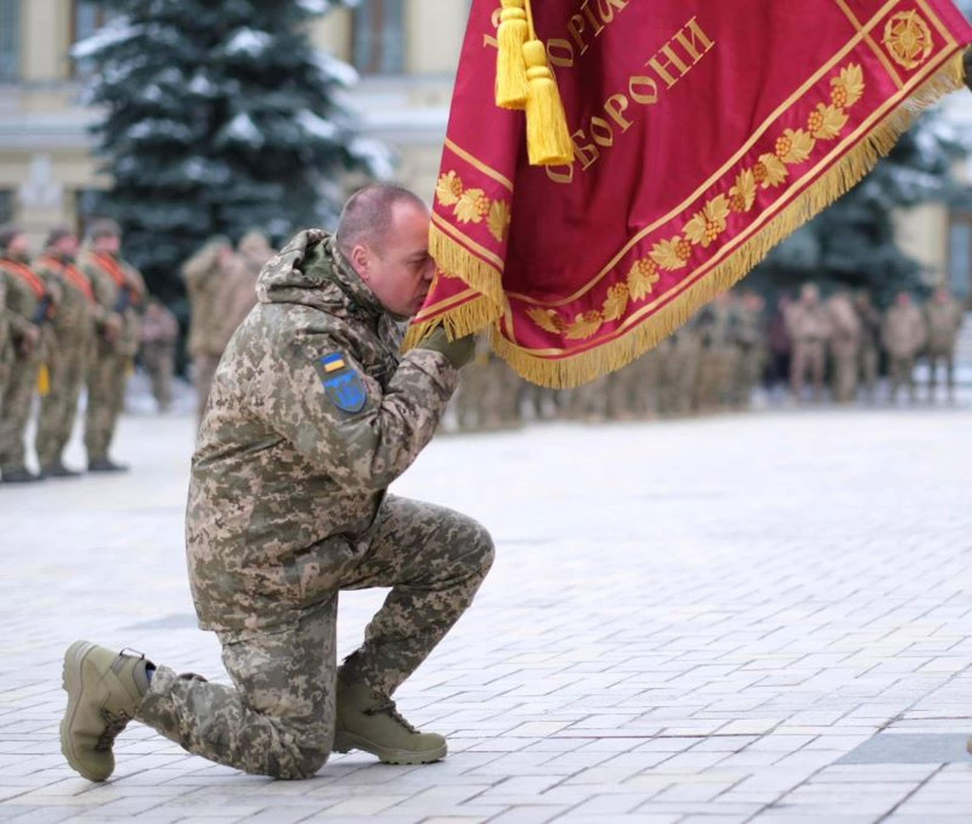 126 окрема бригада територіальної оборони Одеси отримала бойовий прапор