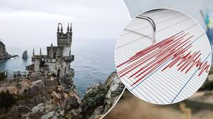 An earthquake hit the Black Sea near Crimea in the morning