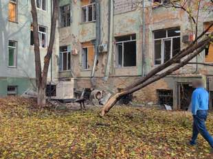 Окупанти під час обстрілів пошкодили споруди насосної станції  на Херсонщині