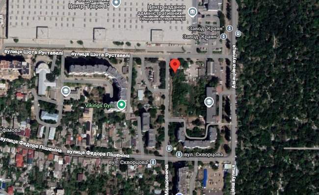 Місце розташування території за яку сперечалися. ФОТО: Google maps