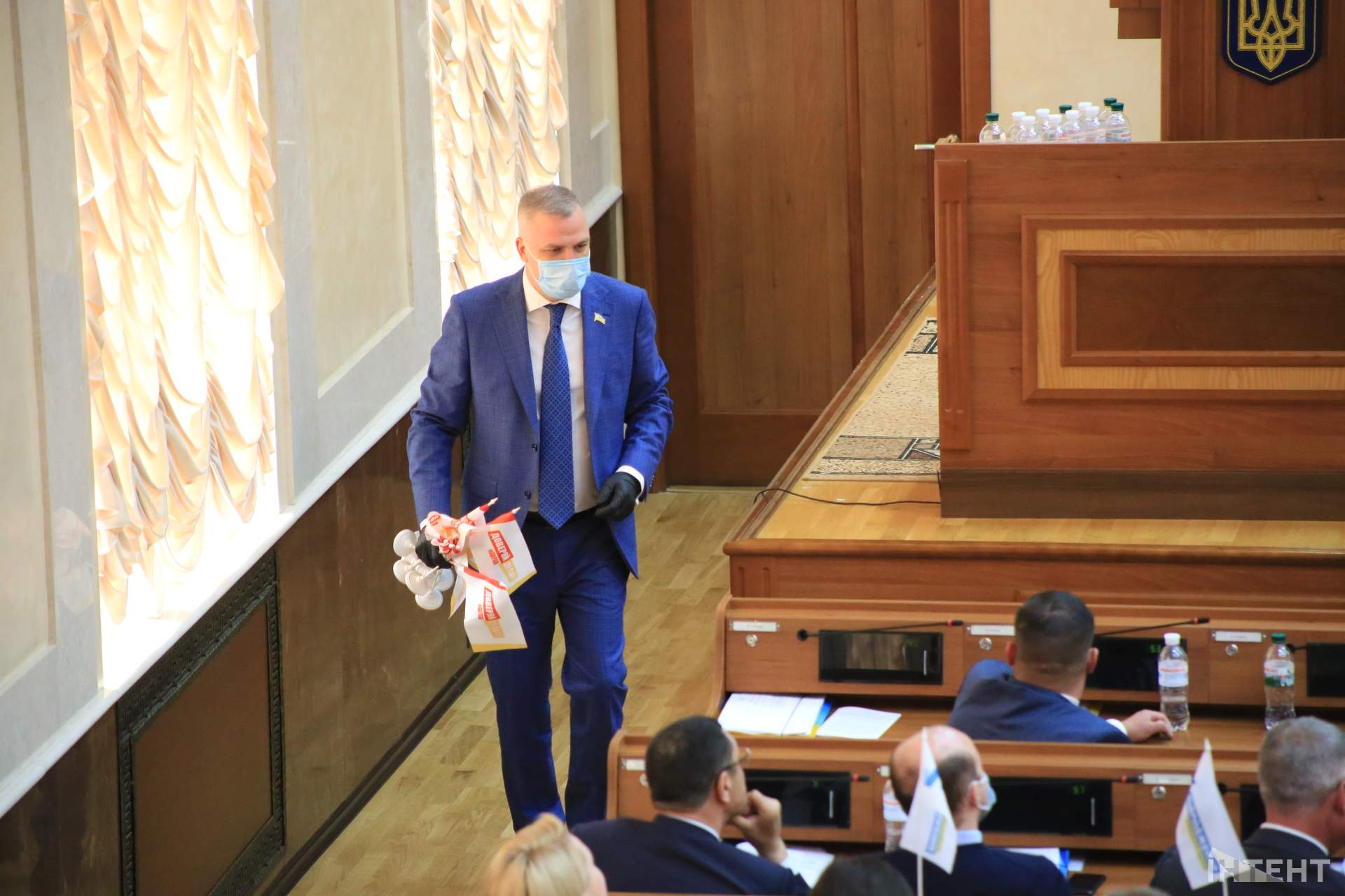 Сессия Одесского областного совета в объективе ИзбирКома