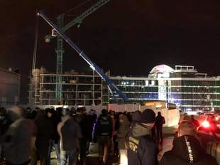 Полиция: на стройплощадке, где погиб человек, стреляли из стартового пистолета