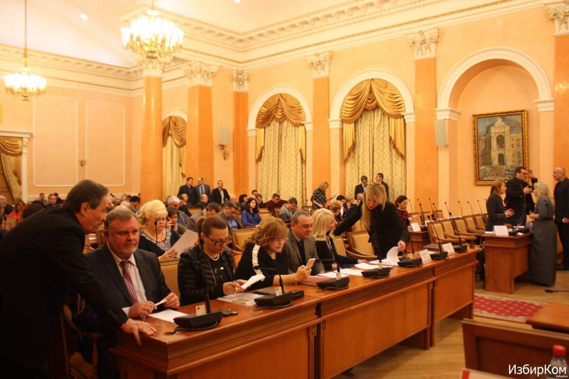 Заседание исполнительного комитета Одесского горсовета 28 января