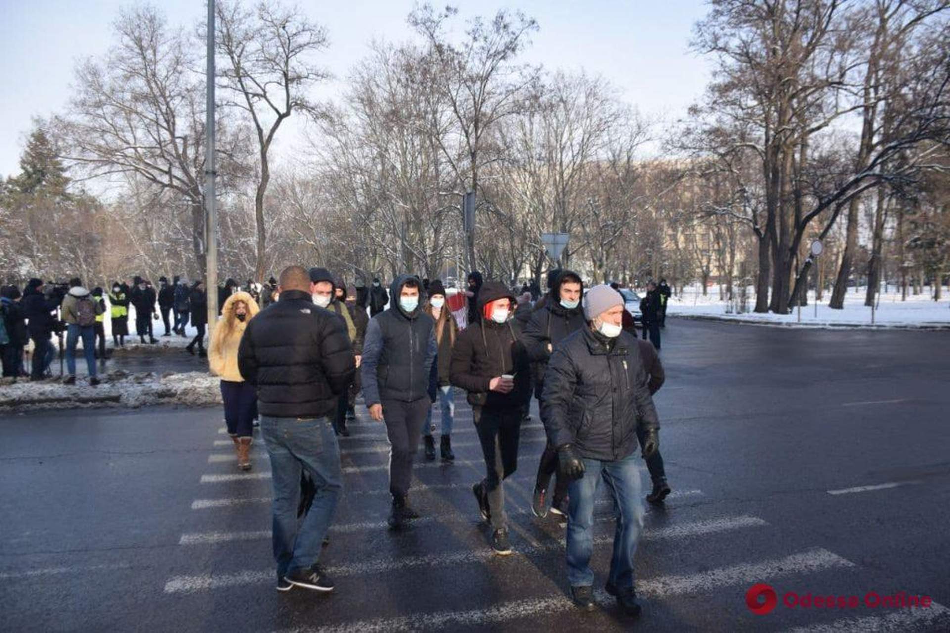 Як в Одесі проти тарифів протестували