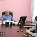 Кабинет почетного президента Одесского порта Николая Павлюка
