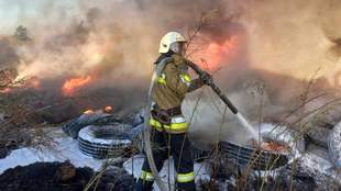 Через російські обстріли на Миколаївщині сталася пожежа