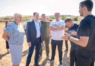 У Херсоні міністра ознайомили з проєктом перероблювання сміття