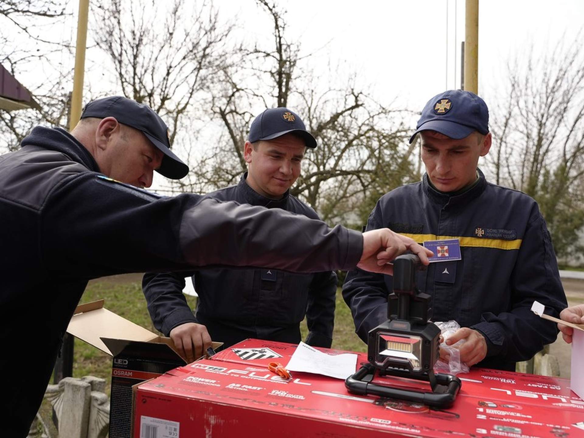 У Снігурівці нагородили рятувальників