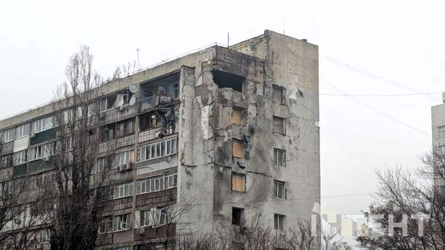Наслідки атаки в Одесі. ФОТО: Інтент