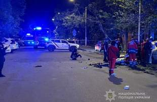 В центрі Одеси вночі вибухнув автомобіль