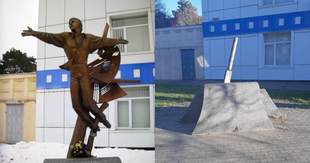 Пам'ятник Висоцькому біля Одеської кіностудії демонтували за розпорядженням голови ОВА