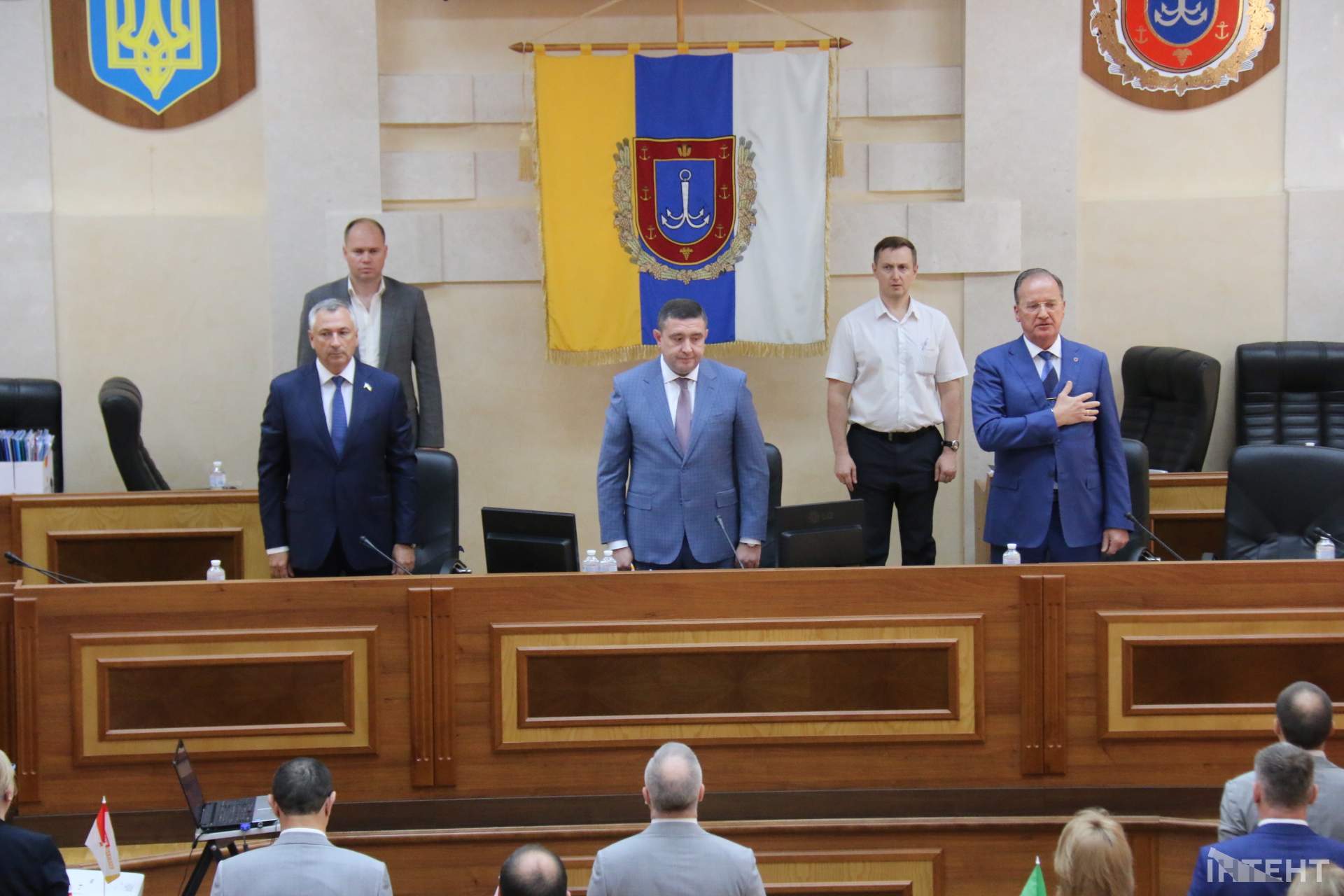Кадри з сьомого пленарного засідання Одеської обласної ради