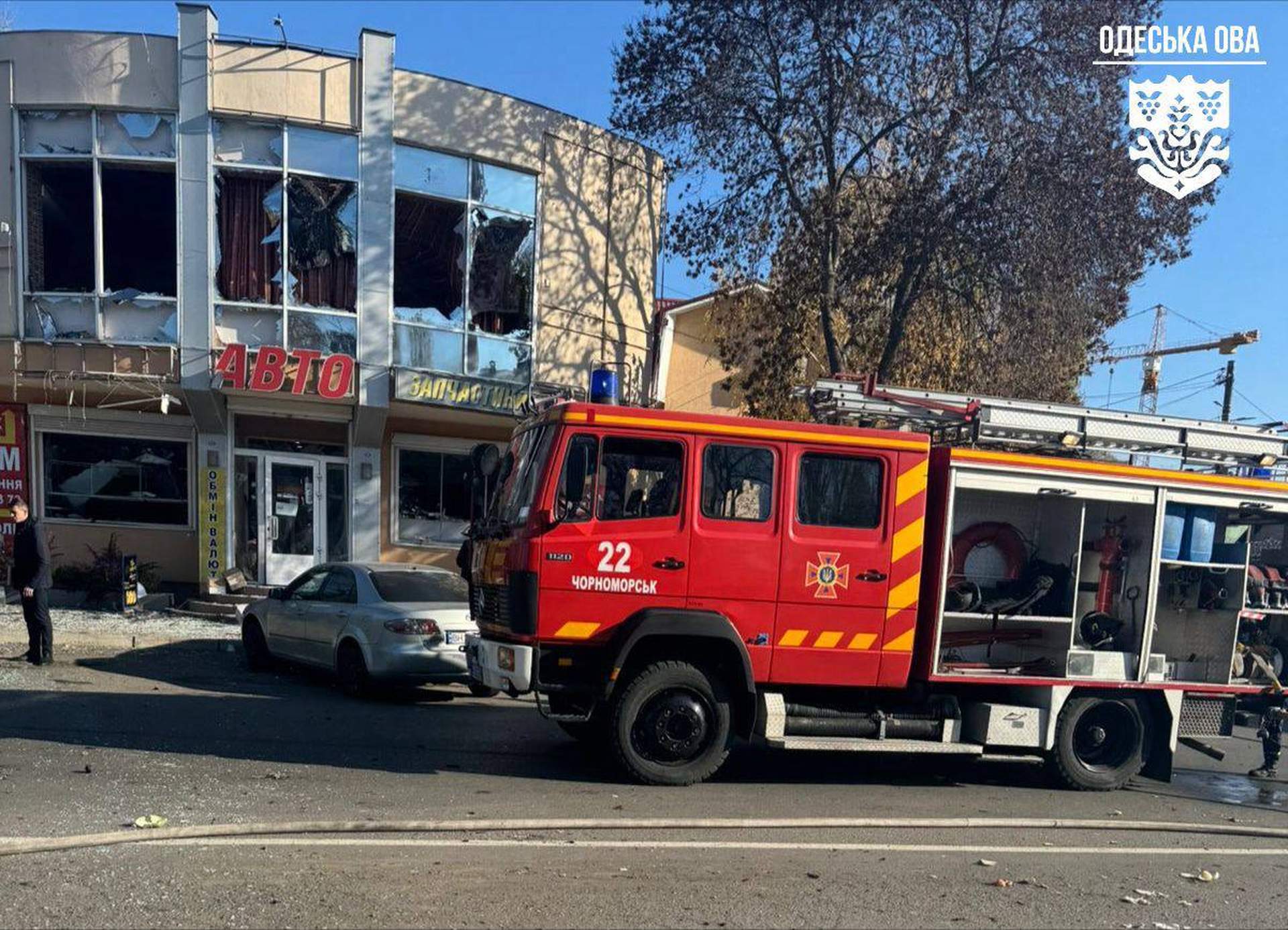 Двоє загинули від удару дрона по Чорноморську