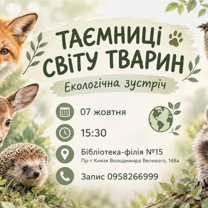 ТАЄМНИЦІ СВІТУ ТВАРИН