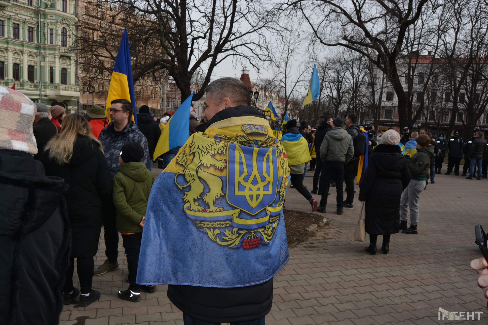 Світлини ІзбірКому з Маршу Єдності та мітингу в центрі Одеси
