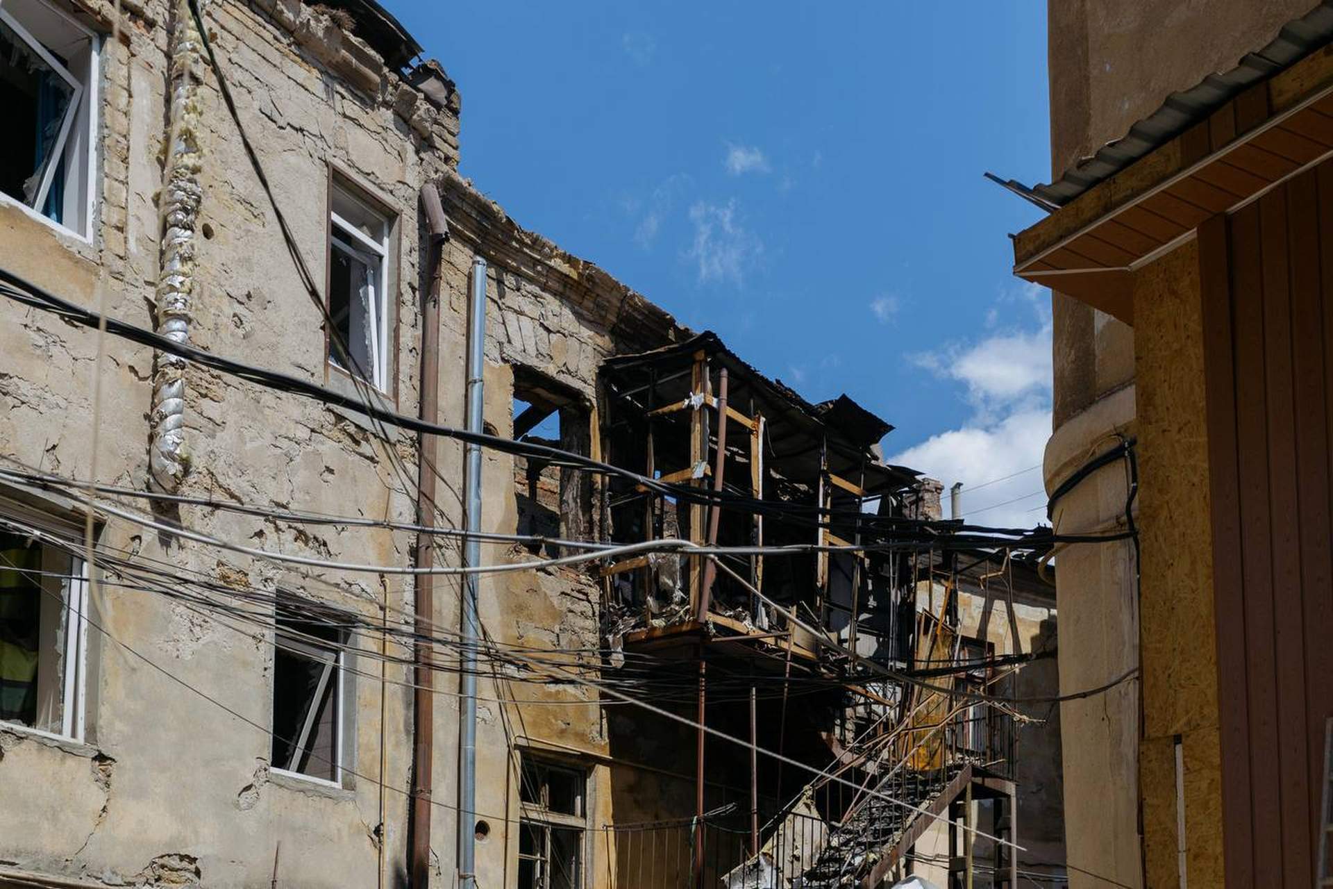 У результаті масованого удару по Одесі 17 червня пошкоджено 51 будинок