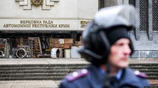 The commander of the occupiers' self-defense seized the Crimean Rada and was suspected of treason