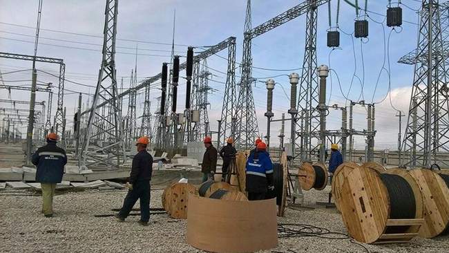 Kafa power substation in Crimea. PHOTO: focus.ua