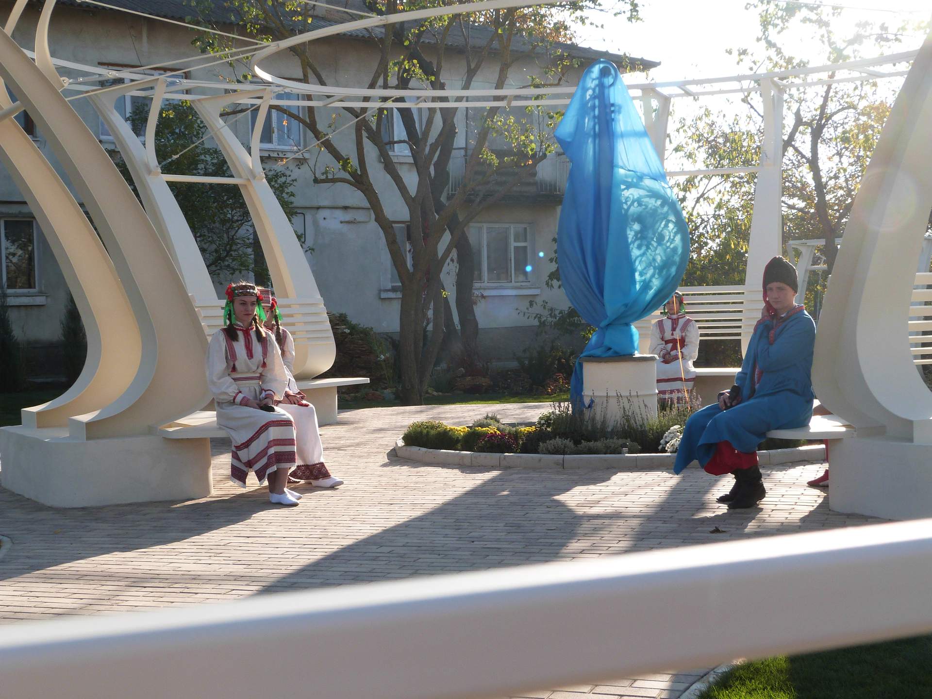 В Доброславі з'явився новий сквер