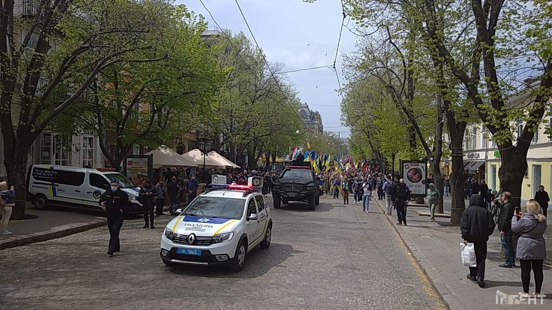 Заходи в центрі Одеси, присвячені подіям 2 травня