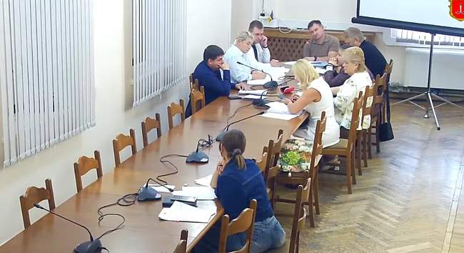 ФОТО: скриншот з відео засідання комісії